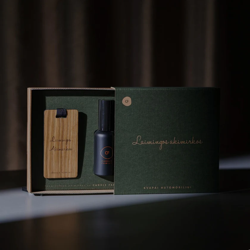 dovanų rinkinys, automobilių kvapai, pakabinami kvapai, purškiami kvapai