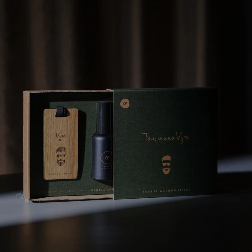 Dovanų rinkinys, automobilių kvapai, pakabinami kvapai, purškiami kvapai